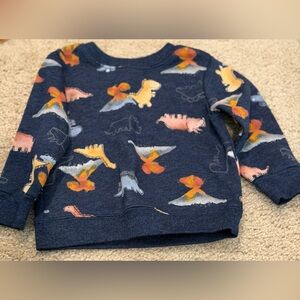Garanimals Dinosaur Print Kids Sweatshirt - Navy